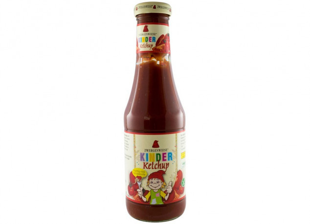 Ketchup Bio pentru copii din piure de rosii cu mere