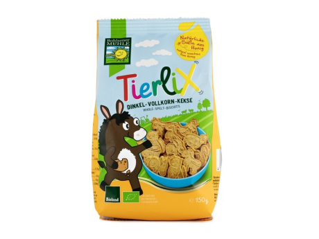 Biscuiti bio din grau spelta si fructe pentru copii Tierlix