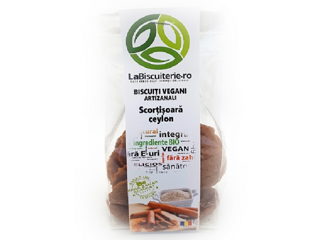 Biscuiti vegani fara zahar cu scortisoara LaBiscuterie