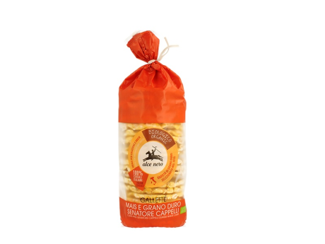 Crackers de grau dur și de porumb organici 100g