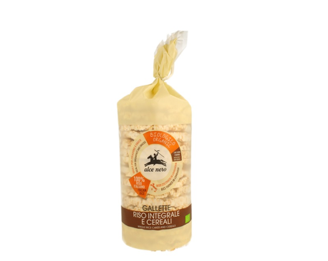 Crackers de orez organic intergral si boabe mixte 100 g