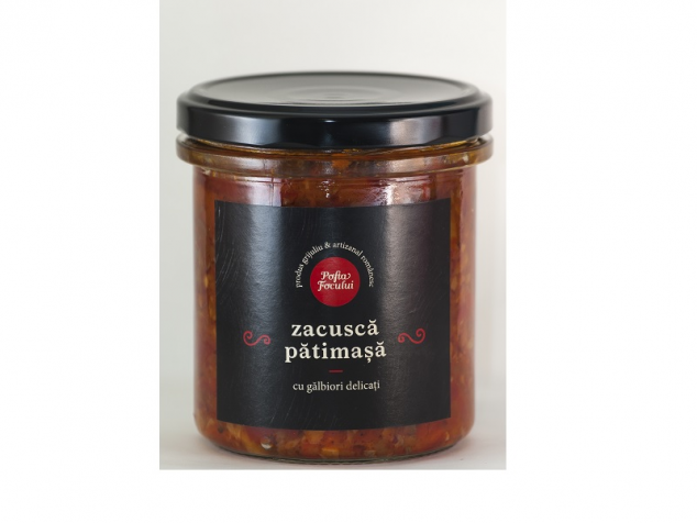 Zacusca de galbiori Pofta Focului
