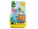 Karibix biscuiti BIO din faina integrala de ovaz, cu fructe, 150g