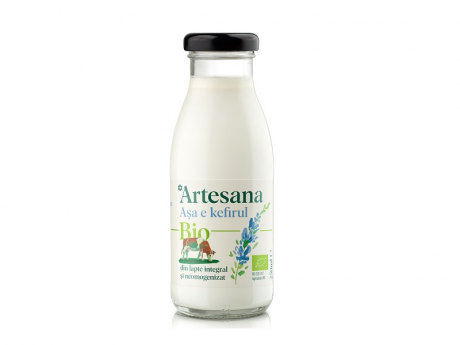 Kefir din lapte de vacă ecologic 3.5% gr. Artesana