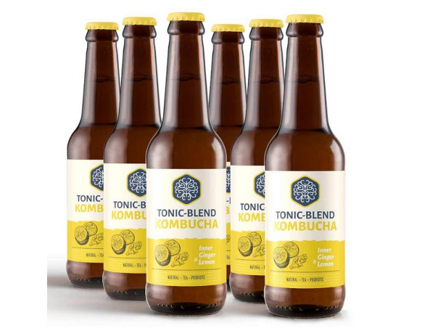 Tonic-Blend kombucha lamaie si ghimbir