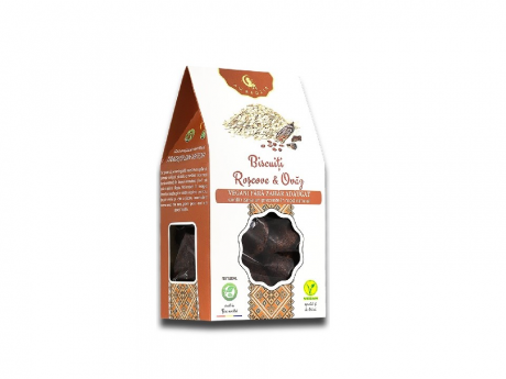 Biscuiti Vegani cu roscove si ovaz, fara zahar