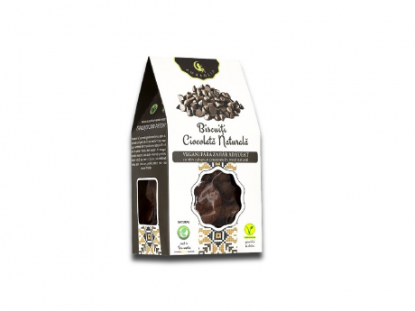 Biscuiti Vegani cu ciocolata naturala