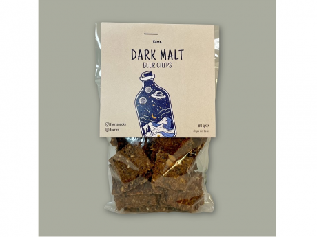Dark Malt beer chips