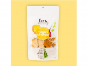 Vegan Cheese juice pulp crackers