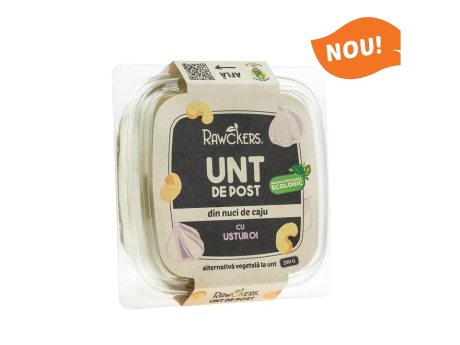 Unt cu usturoi eco de post din caju