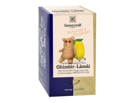BIO Ceai Ghimbir - Lamai 18 plicuri Sonnentor