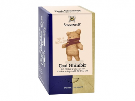BIO Ceai Ghimbir 18 plicuri Sonnentor