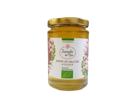 Miere de salcam ecologica Zumzete 480g