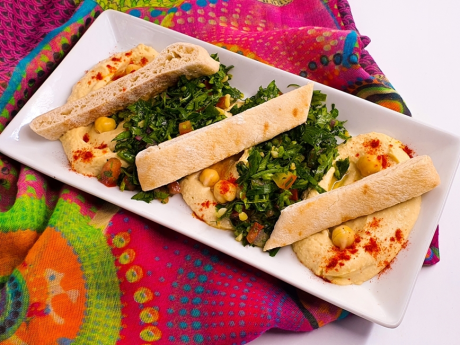 Duo humus si tabouleh