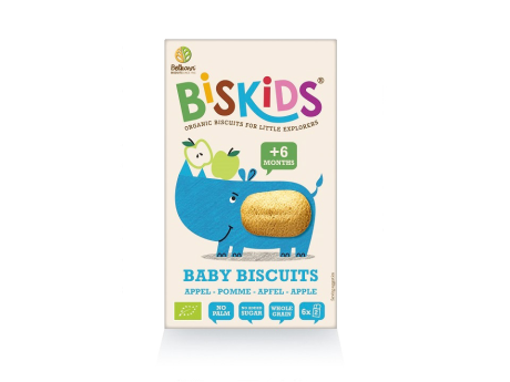 Biscuiti biskids bebe (de la 6 luni) fara zahar Eco 120 g BE
