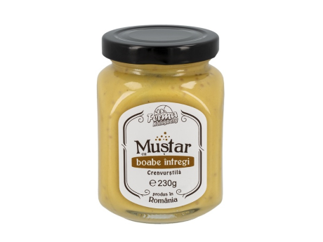 Crenvurstila Mustar cu Boabe Intregi 230g