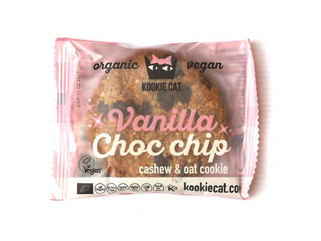 Coockie cu vanilie și ciocolată Fără Gluten BIO Kookie Cat