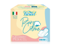 Absorbante ultra subtiri de zi din bumbac bio, hipoalergenic - 4.pic. (14 buc) Vivicot