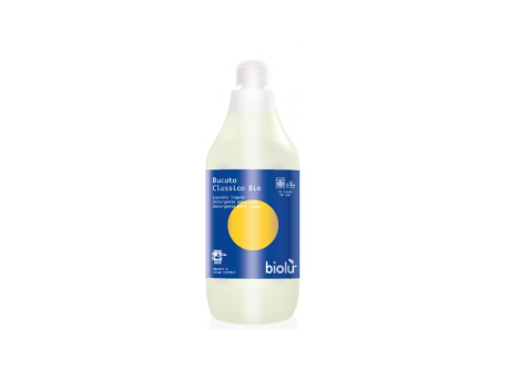 Detergent ecologic lichid pt. rufe albe și colorate cu Lămâie 1L Biolu