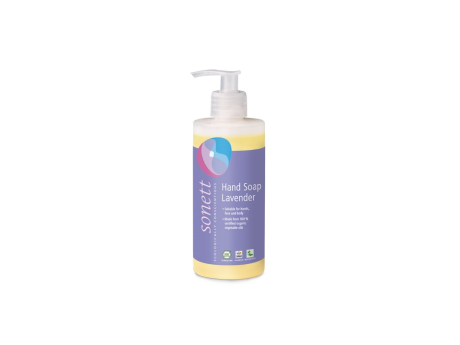 Săpun lichid/Gel de duș ecologic - Lavandă 300ml Sonett