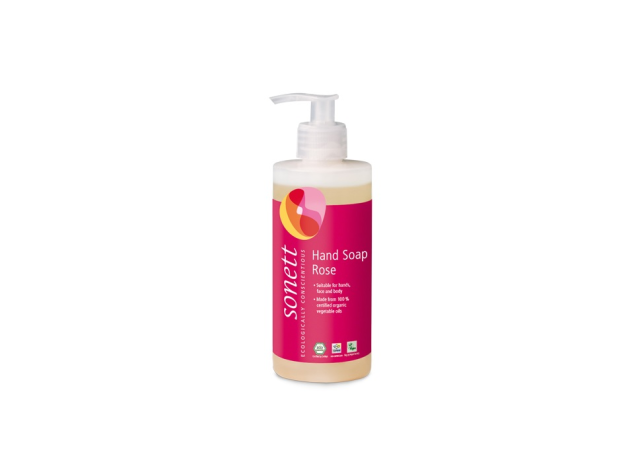 Săpun lichid/Gel de duș ecologic - Trandafiri 300ml Sonett