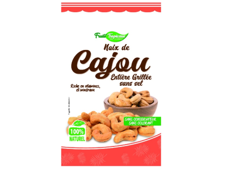 Nuci de caju prăjite fără sare - Fruits Tropicaux