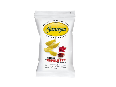 Chips de cartofi cu ardei iute Espelette Sarriegui
