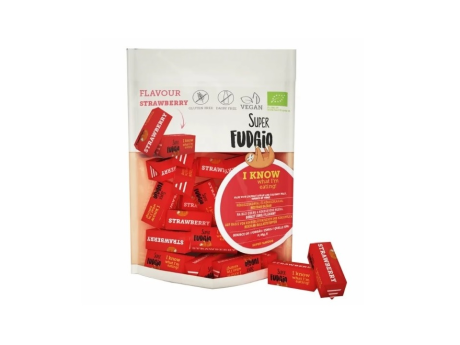 CARAMELE BIO - AROMA CAPSUNI FARA GLUTEN 150G Super Fudgio