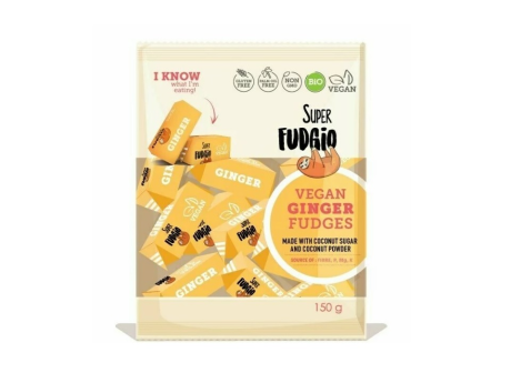 Caramele BIO - Aromă Ghimbir - Fără gluten- Super Fudgio