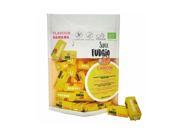 Caramele BIO - Aromă Banane- Fără gluten - Super Fudgio
