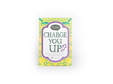 Ceai de plante Charge You Up - Mate și Lemongass - Natural Temptation