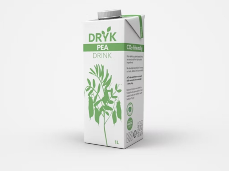 Băutură de mazăre cu conținut scăzut de zahăr - Dryk