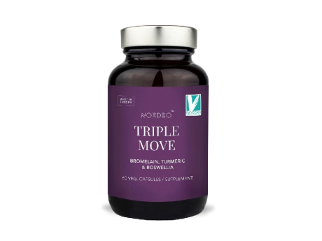 NORDBO Triple Move – Sănătatea Articulațiilor – Vegan - 60 capsule