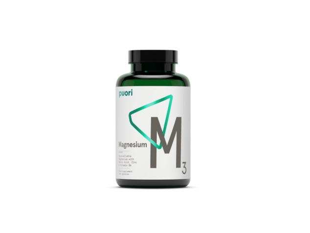 Puori M3 - Complex de Magneziu - Vegan - 120 capsule