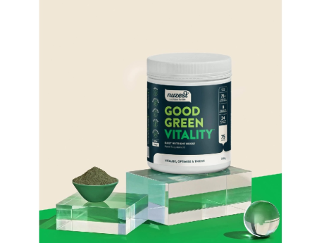 Good Green Vitality - Shake Proteic cu Multivitamine si Superalimente - Vegan - 300g