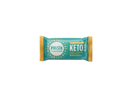 Baton Proteic Keto cu Ciocolata si Arahide PULSIN 50g