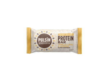 Baton Proteic cu Ciocolata, Vanilie si Migdale PULSIN 50g 