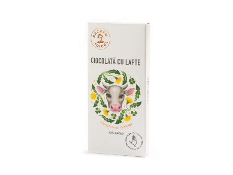 Ciocolată cu lapte 52% cacao Răzvan