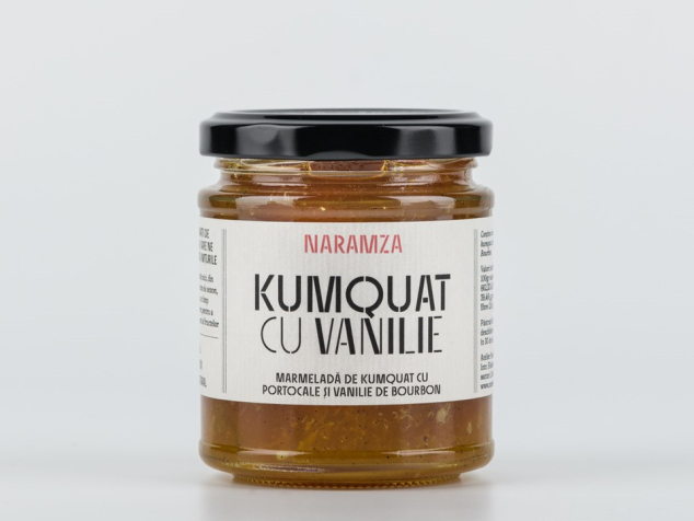 Kumquat cu vanilie - marmeladă, cu fructe