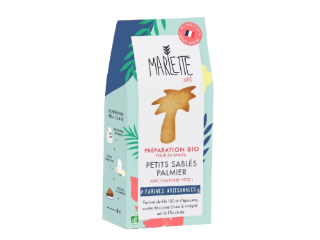 Premix Bio pentru biscuiți Mini-Palmieri (cu formă) - Marlette