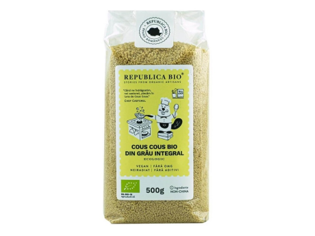Cous Cous Bio din grâu integral - Republica BIO