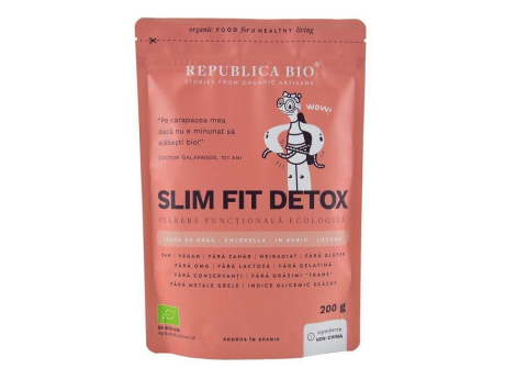 Slim Fit Detox, pulbere funcțională ecologică - Republica BIO