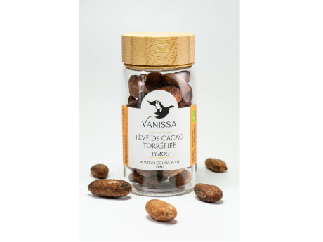 Boabe de cacao prăjite BIO Peru - Vanissa