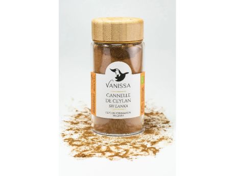 Pudră de scorțișoară Ceylon BIO SRI Lanka - Vanissa