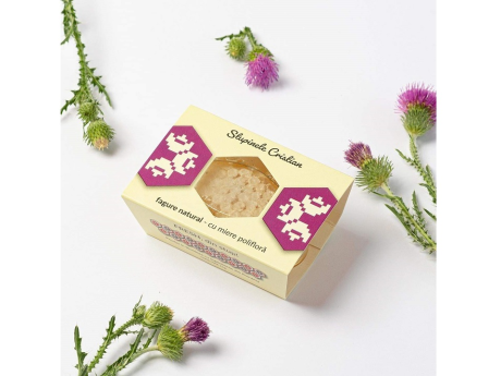 Fagure natural cu miere poliflora 75g - Stupinele Cristian