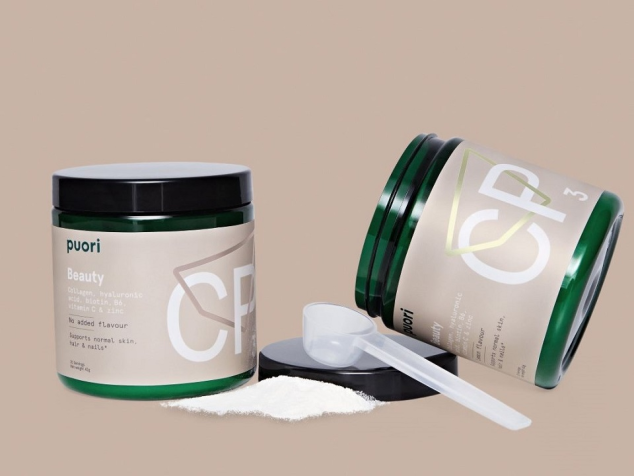 Puori CP3 Beauty - Peptide de colagen & acid hialuronic, Biotina, Zinc, Vit. B6