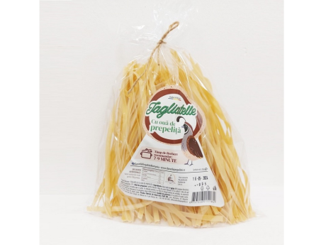 Tagliatelle cu ouă de prepeliță - Darurile prepelitei