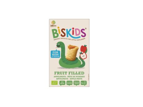 Biscuiti cu umplutura de mere ecologici
