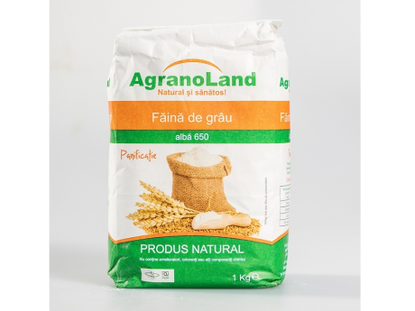Faină albă grâu Tip 650 - AgranoLand