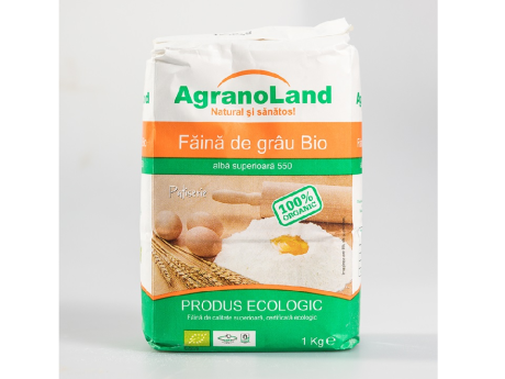 Făină albă Grâu ECO Tip 550 - AgranoLand